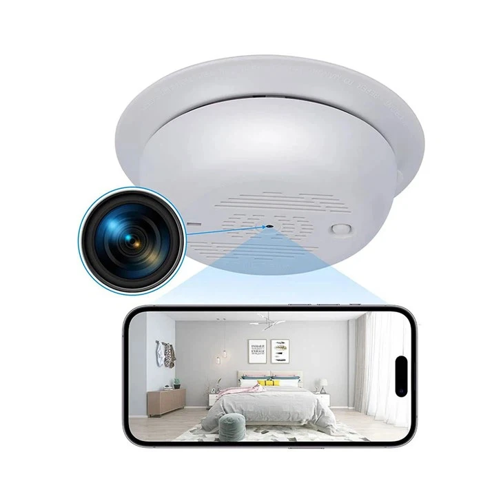 Smoke Detector Camera WIFI UHD